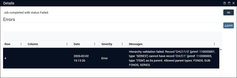 Click to enlarge Message